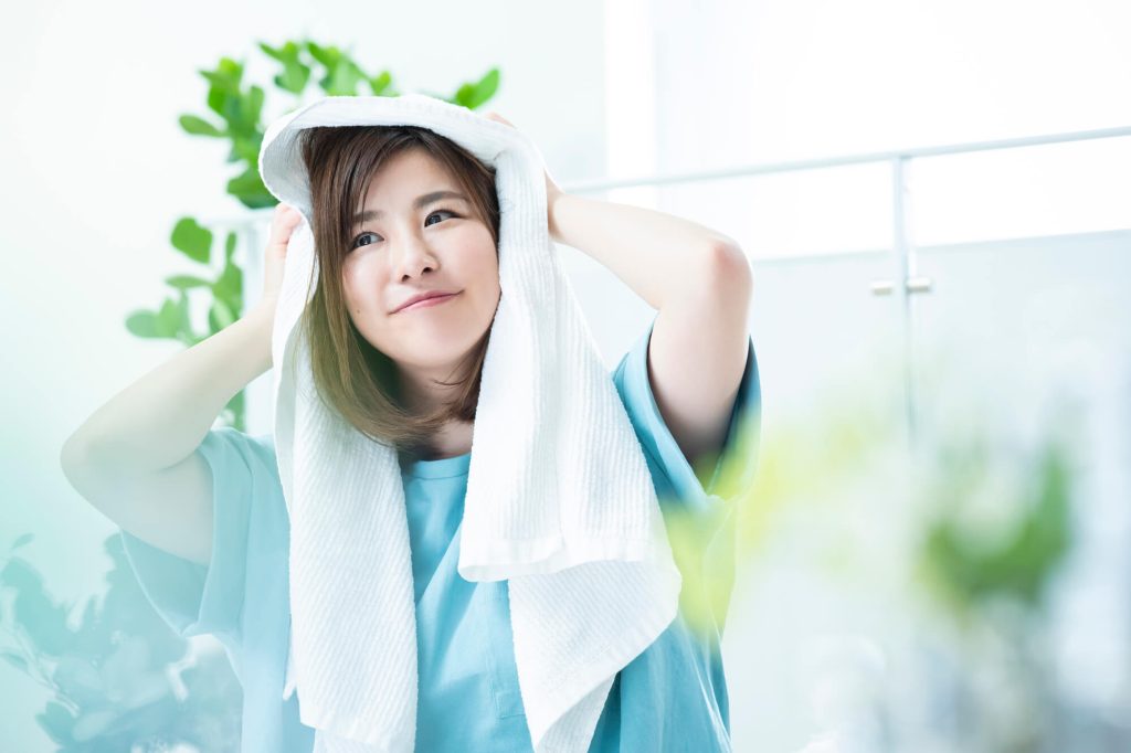 使用時は水分をできるだけ取り除くのがおすすめ